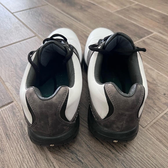 FOOTJOY GOLF SHOES White/Grey/Black 54282 sz 10 - Picture 4 of 9